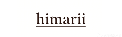 jimeng 2026 03 20 4742 日式极简品牌标志，小写 himarii 文字， 字体细腻有笔锋，文字下方有一条极...